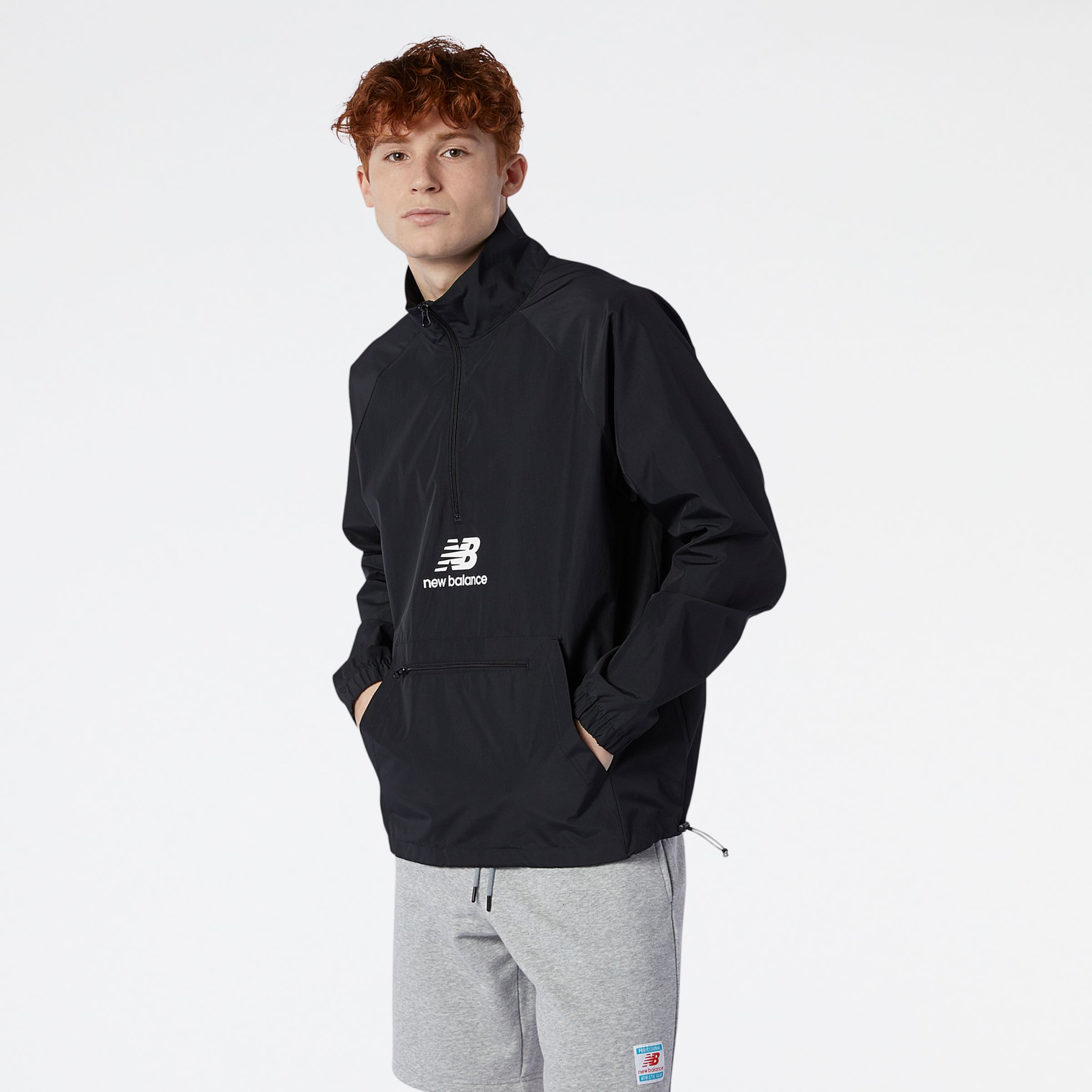 new balance long padded jacket