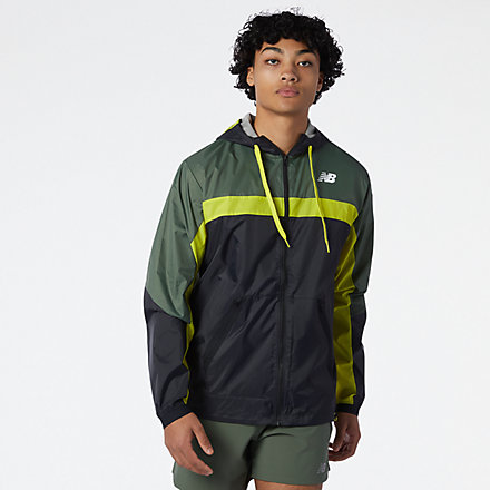 New Balance R.W.T. Lightweight Woven Jacket, MJ13044NSE image number null