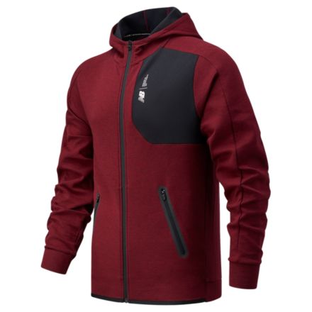 NB Fortitech Fleece Blocked Full Zip, MJ13178GTH