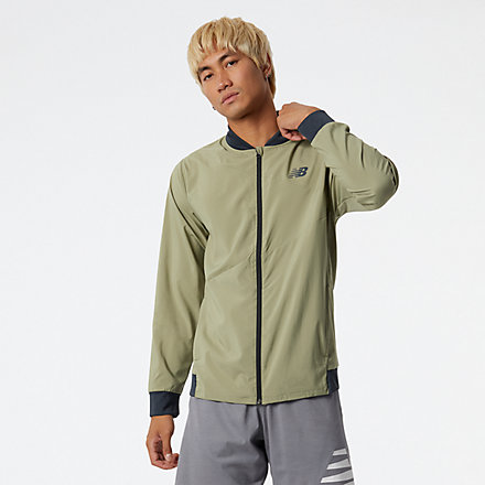 New Balance Chaqueta Tenacity Stretch Woven, MJ21010OLF image number null