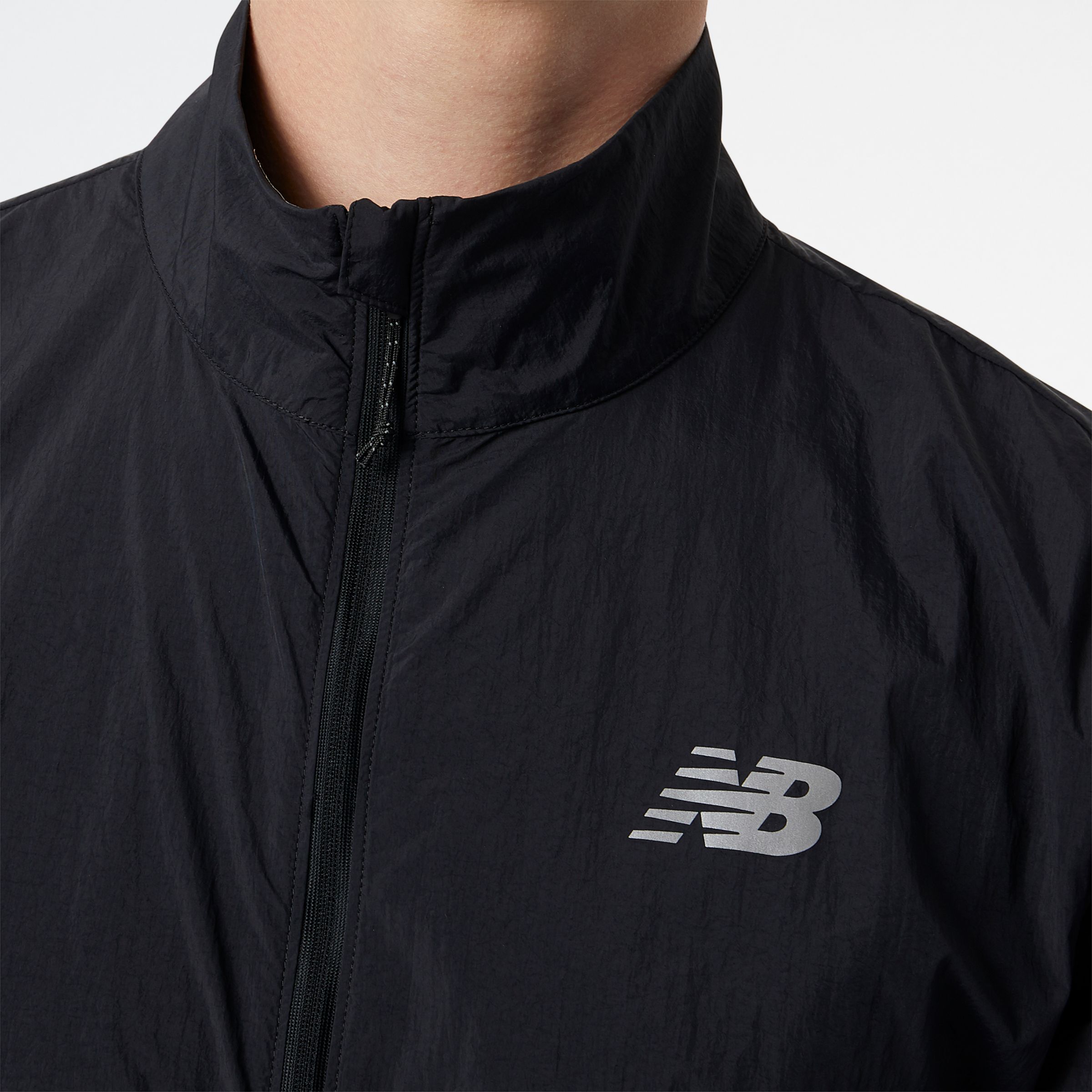 New Balance Impact Run Packable Jacket, MJ21264BK
