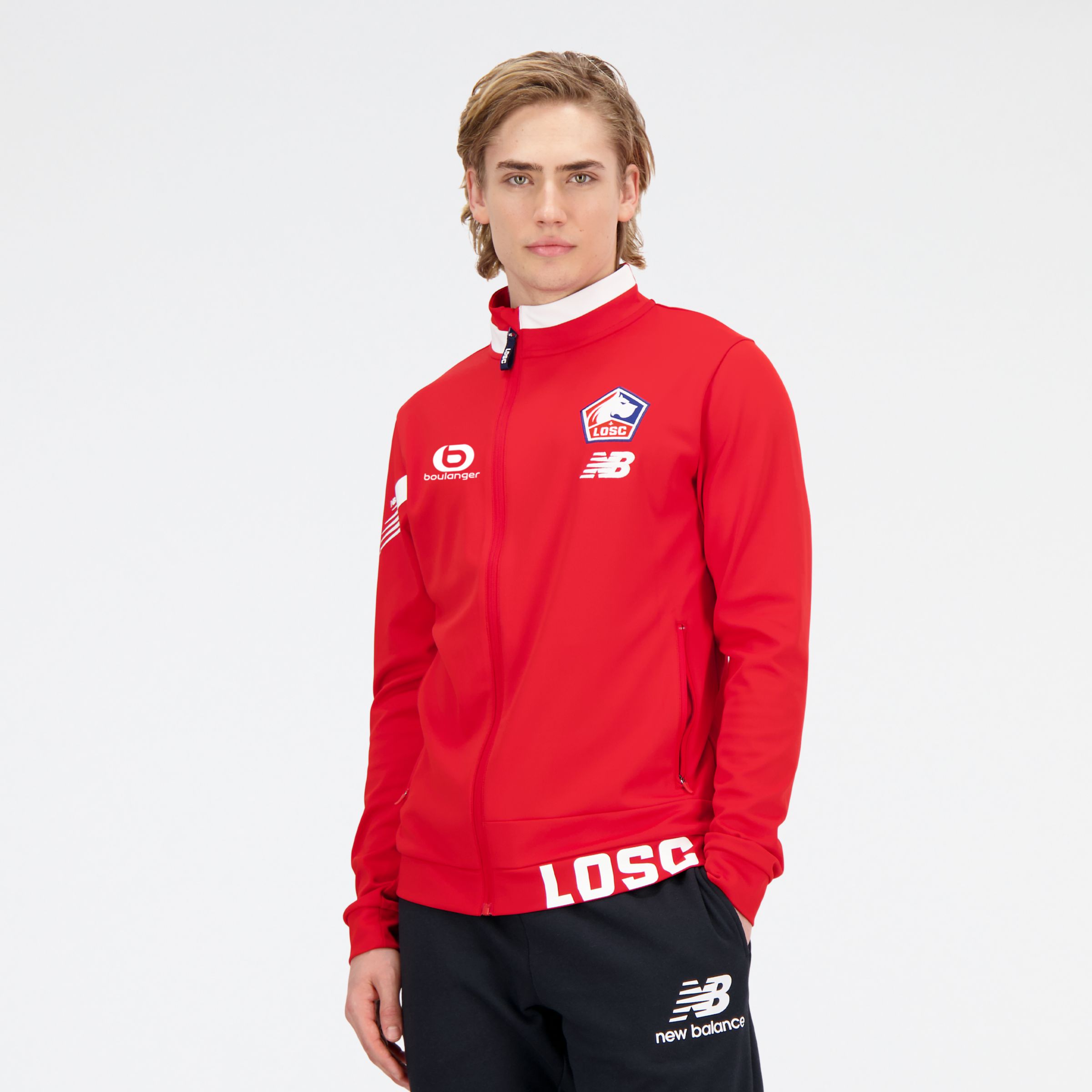 New Balance / Men's Lille LOSC Pre-Game Jacket