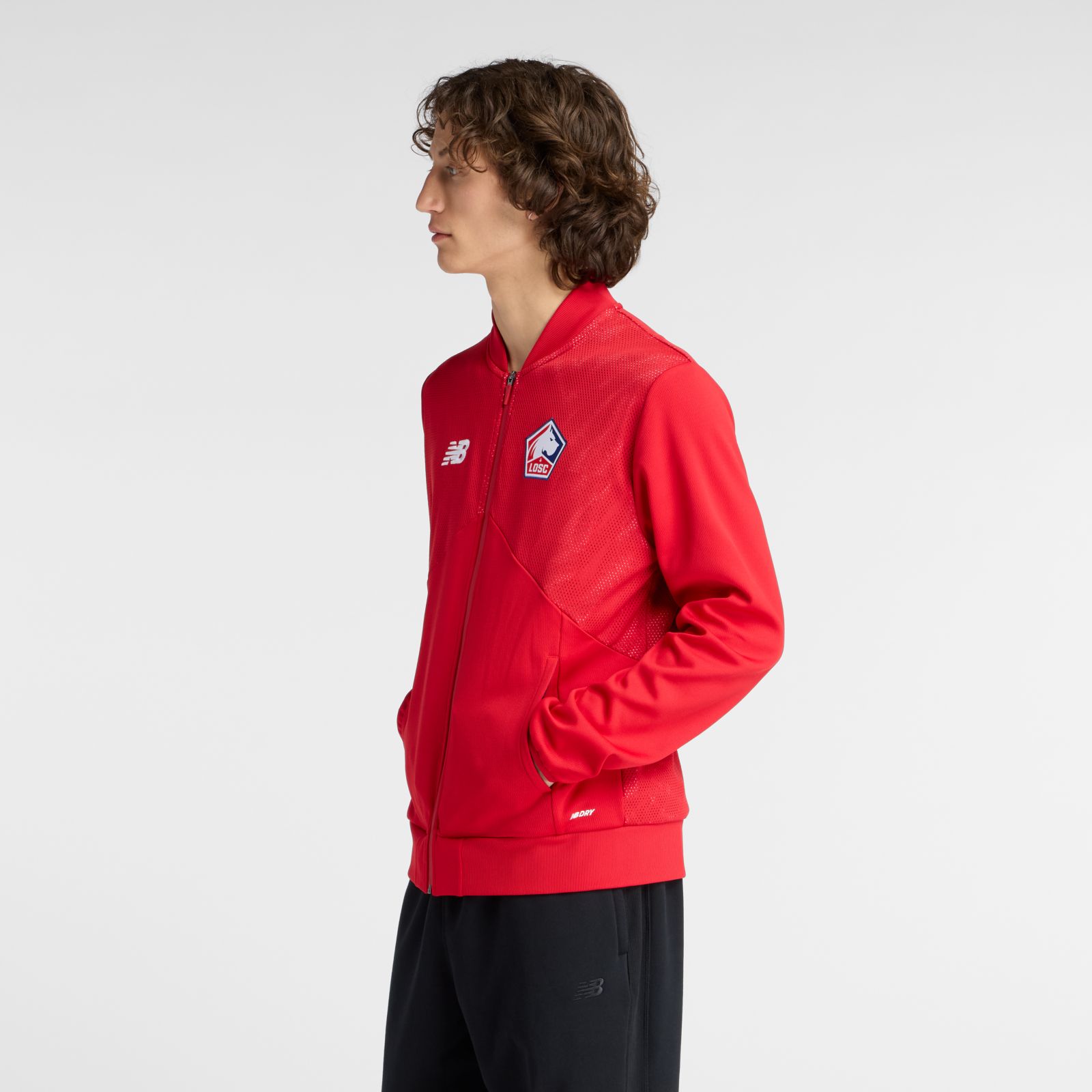 Мужские куртки New Balance Lille LOSC Match Jacket — фото 2