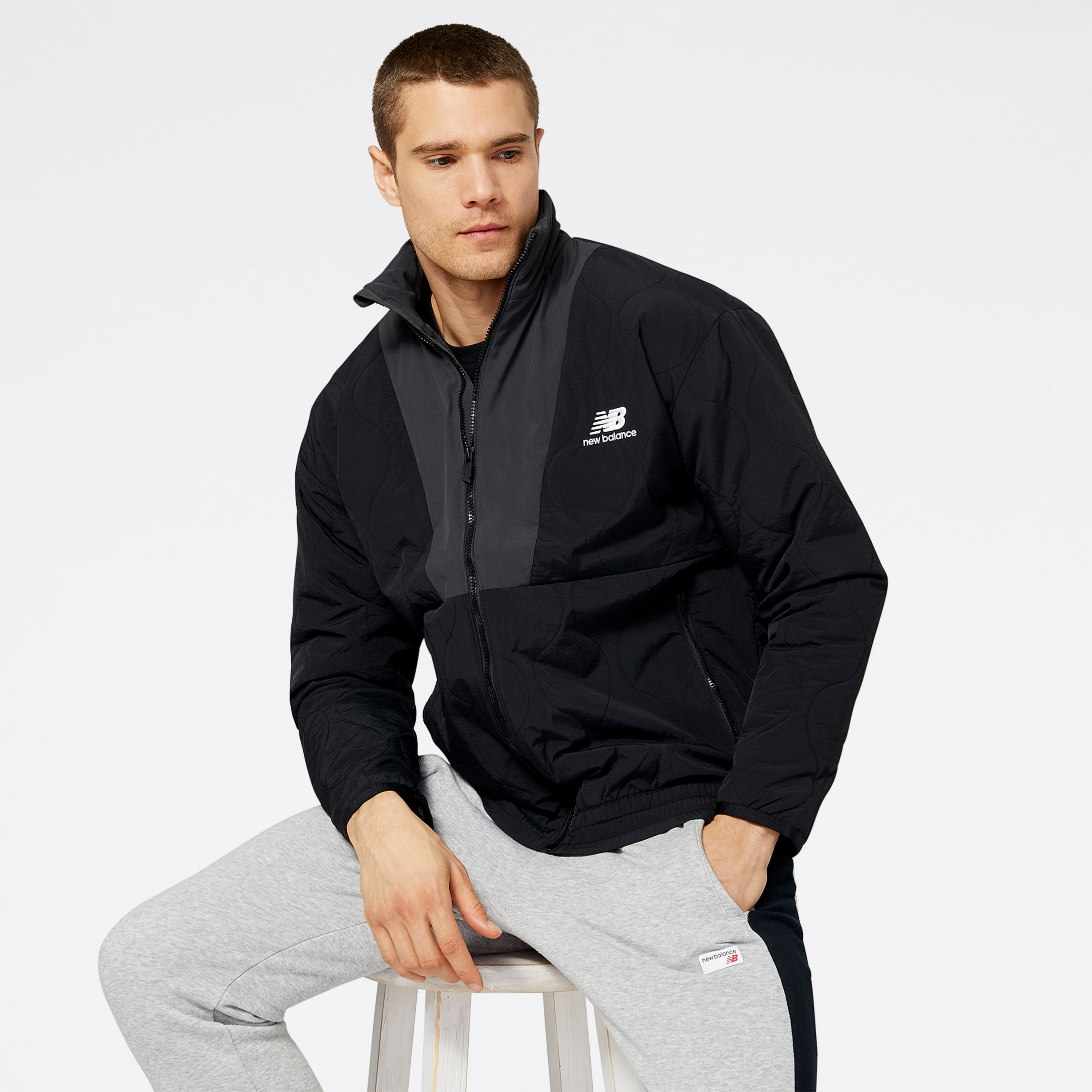 Nb athletics shop windbreaker pullover