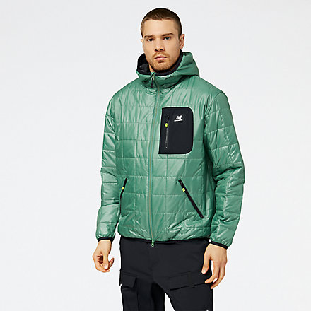 New Balance NB AT Puffer Jacke, MJ23502JD image number null