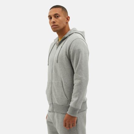 Men's NB Small Logo Zip Hoodie Apparel - New Balance