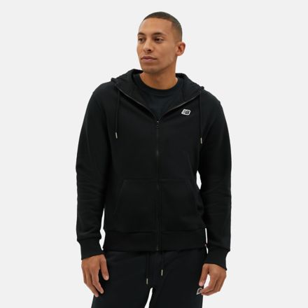 Felpa con cappuccio NB Small Logo Zip