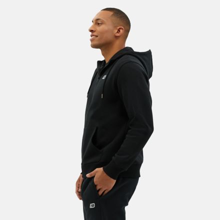 Felpa con cappuccio NB Small Logo Zip