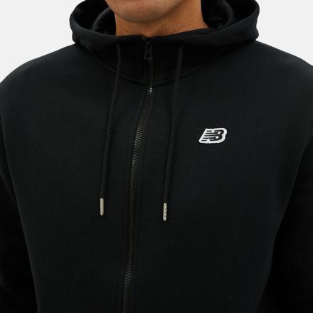 NB Small Logo Zip Hoodie