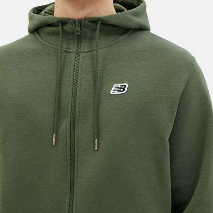 Herren NB Small Logo Zip Kapuzenpullover - New Balance