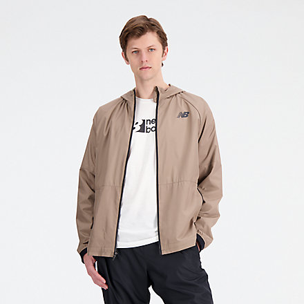 New Balance R.W.Tech Lightweight Woven Jacket, MJ31044MS image number null