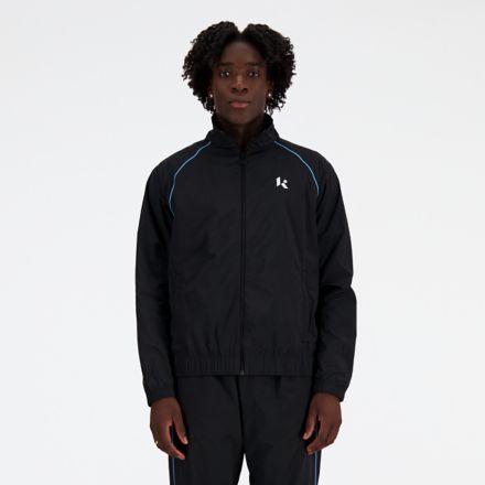 Klutch X NB Woven Track Jacket, BLACK, MJ31599BK