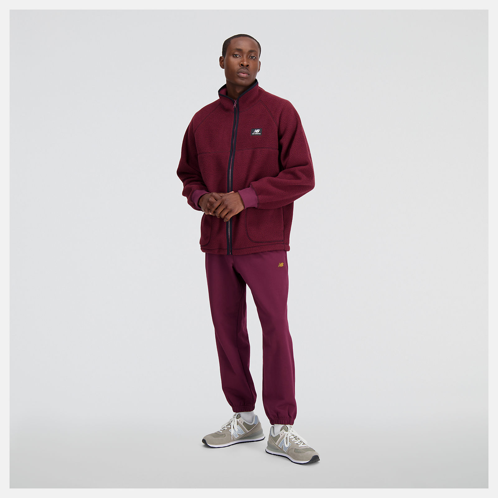 Men's Athletics Polar Fleece Full Zip - New Balance Men's Athletics Polar Fleece Full Zip - New Balance