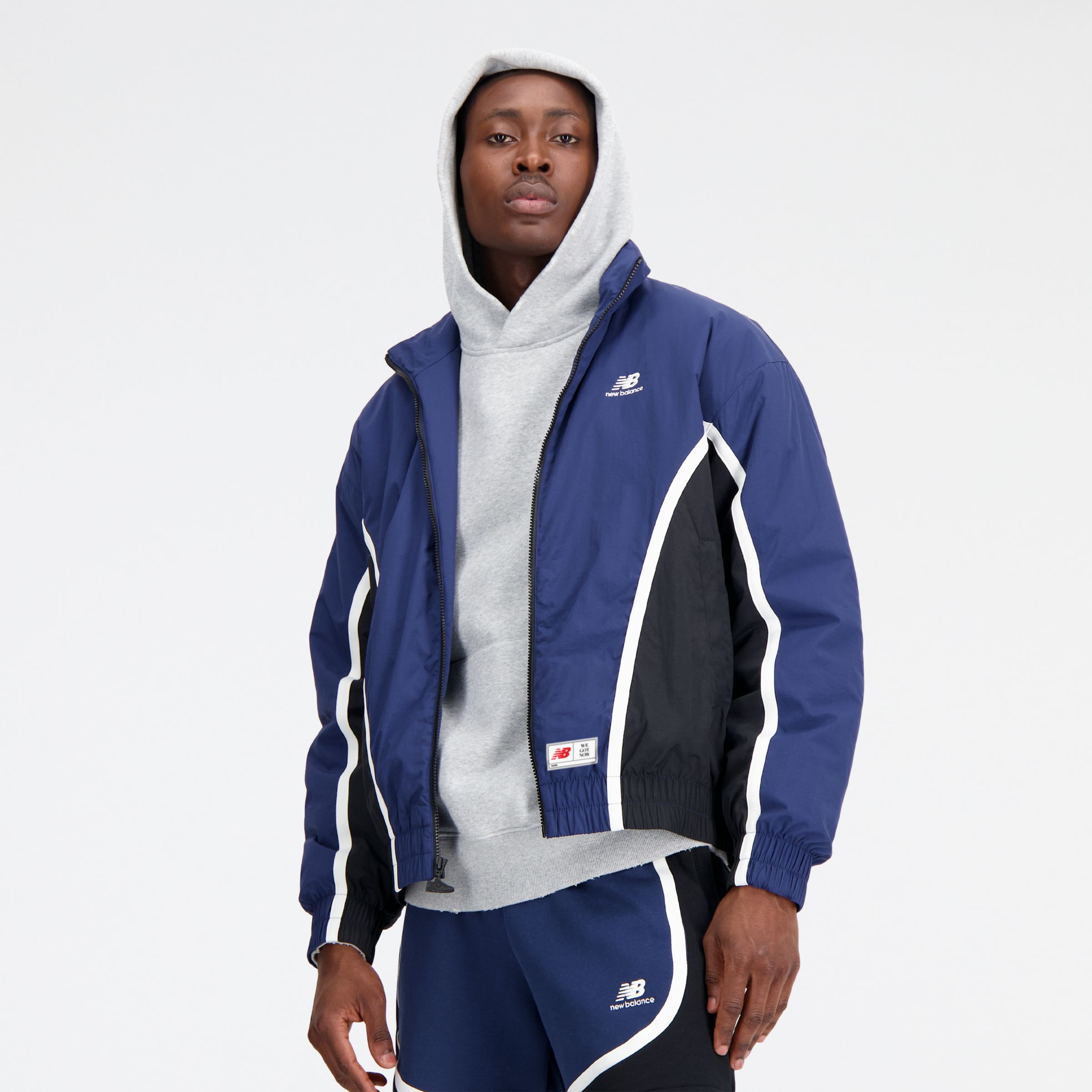 New Balance Hoops Invitational Jacket, MJ31580_BK