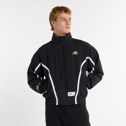 New balance men's windblocker 1/2 zip jacket best sale