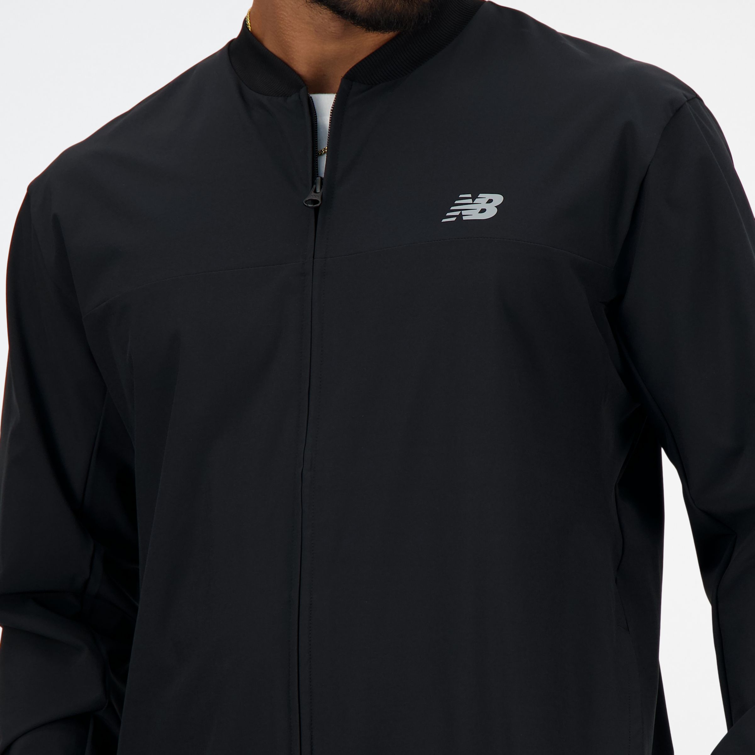 Stretch Bomber Jacket