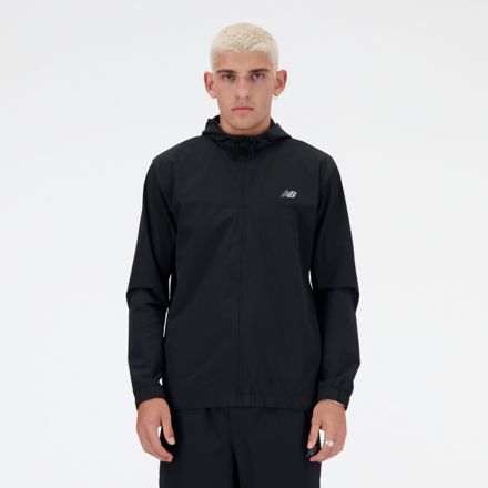 New balance cheap windbreaker black