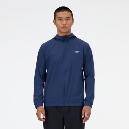 Men's Woven Full Zip Jacket - New Balance