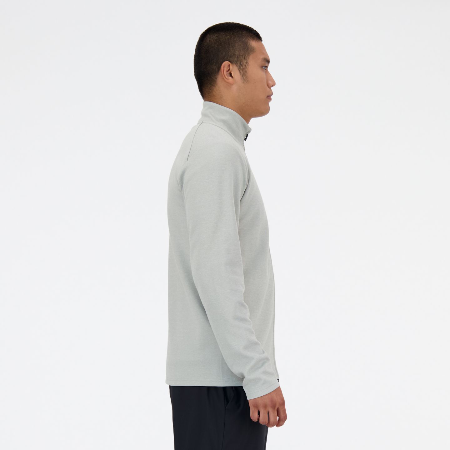 Мужские куртки New Balance Tech Knit Full Zip, цвет: Серый — фото 3