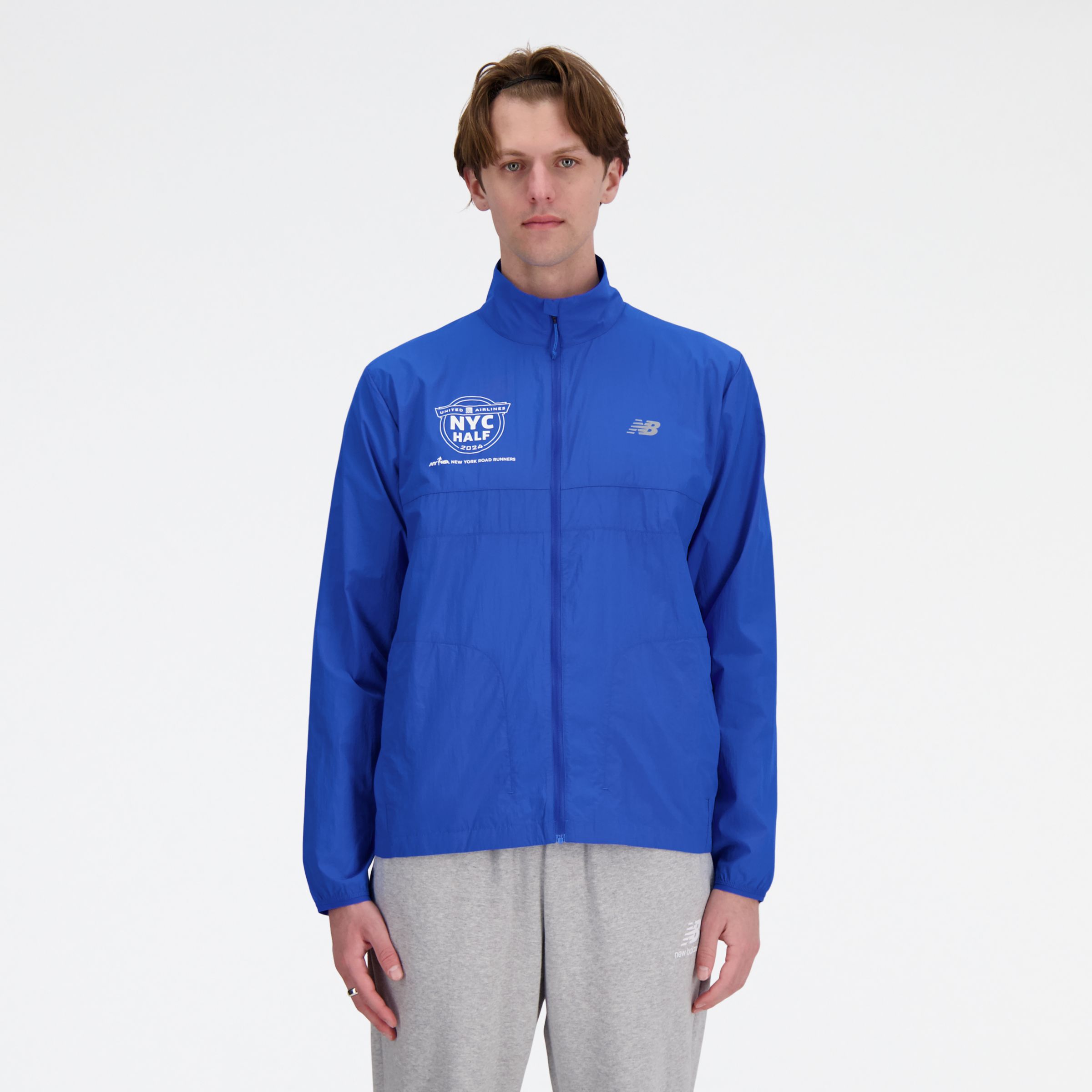 United Airlines NYC Half Athletics Packable Jacket