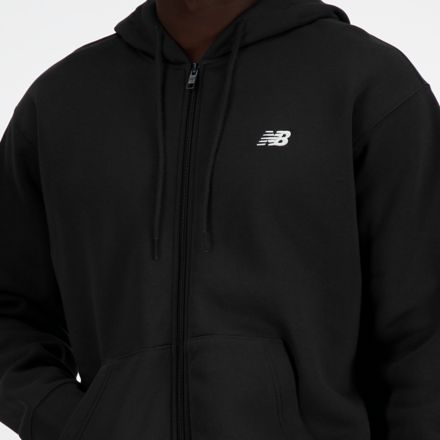 Sport essentials logo toison complète zip