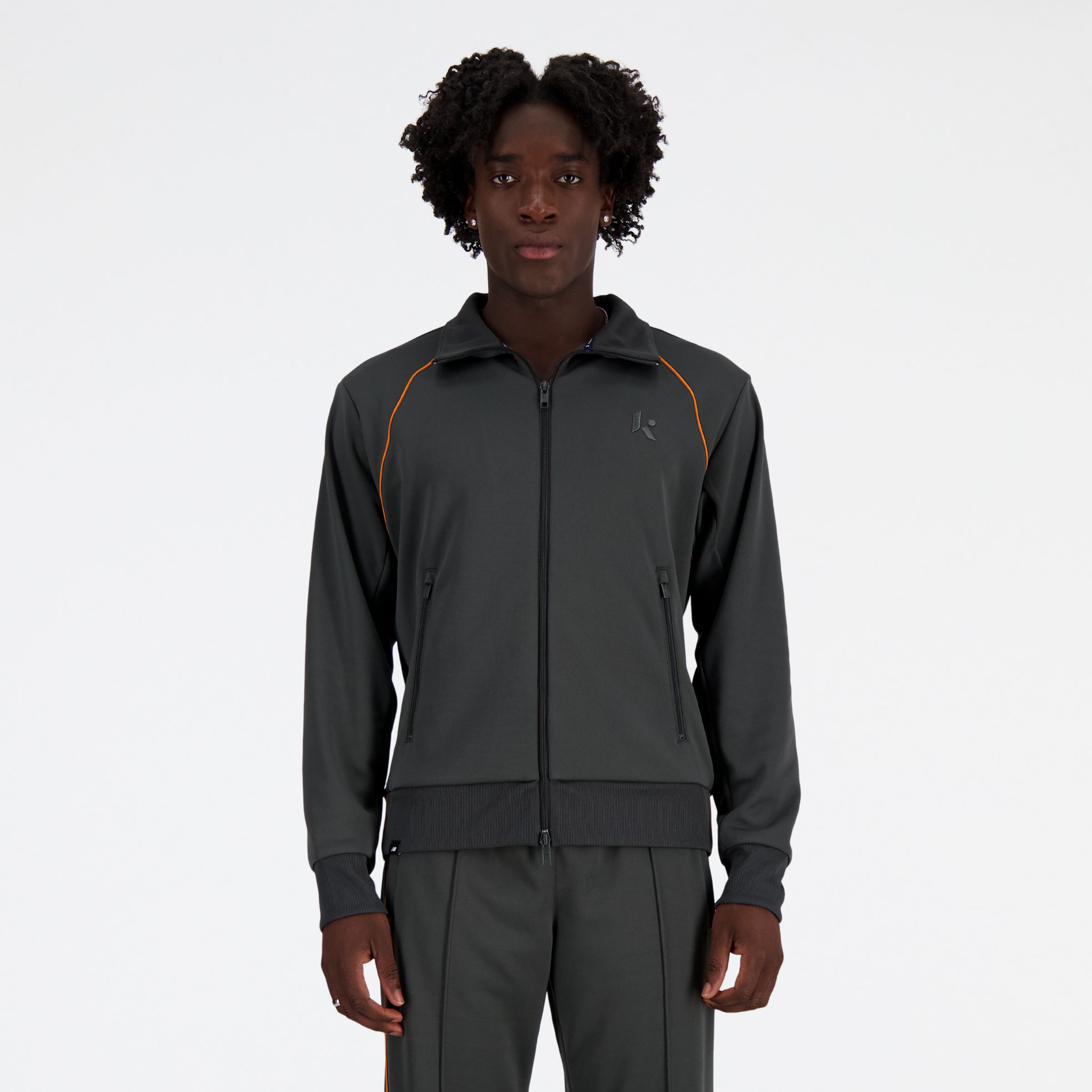 

New Balance Men's Klutch X NB Knit Track Jacket Black - Black