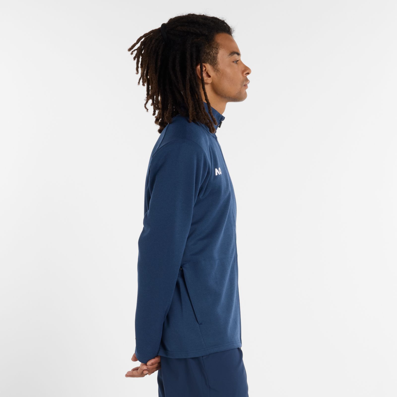 Мужские куртки New Balance Australian Open Tech Knit Full Zip — фото 4
