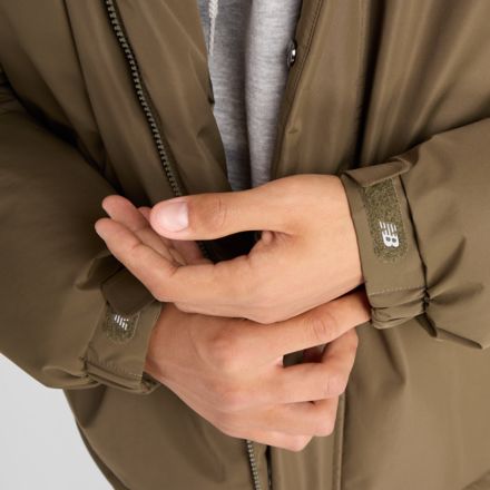 Arctic 中長款外套, 黑, MJ43501DMO