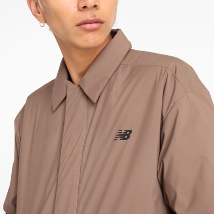 New Balance Men s Coaches Jacket Brown Size XL