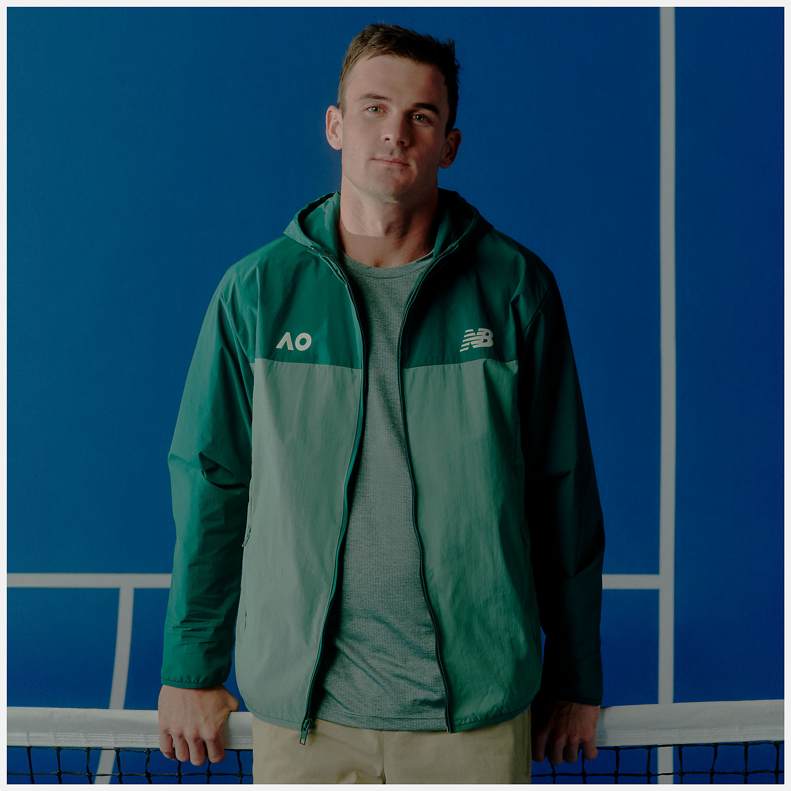 Australian Open Athletic Woven Jacket - New Balance Australian Open Athletic Woven Jacket - New Balance