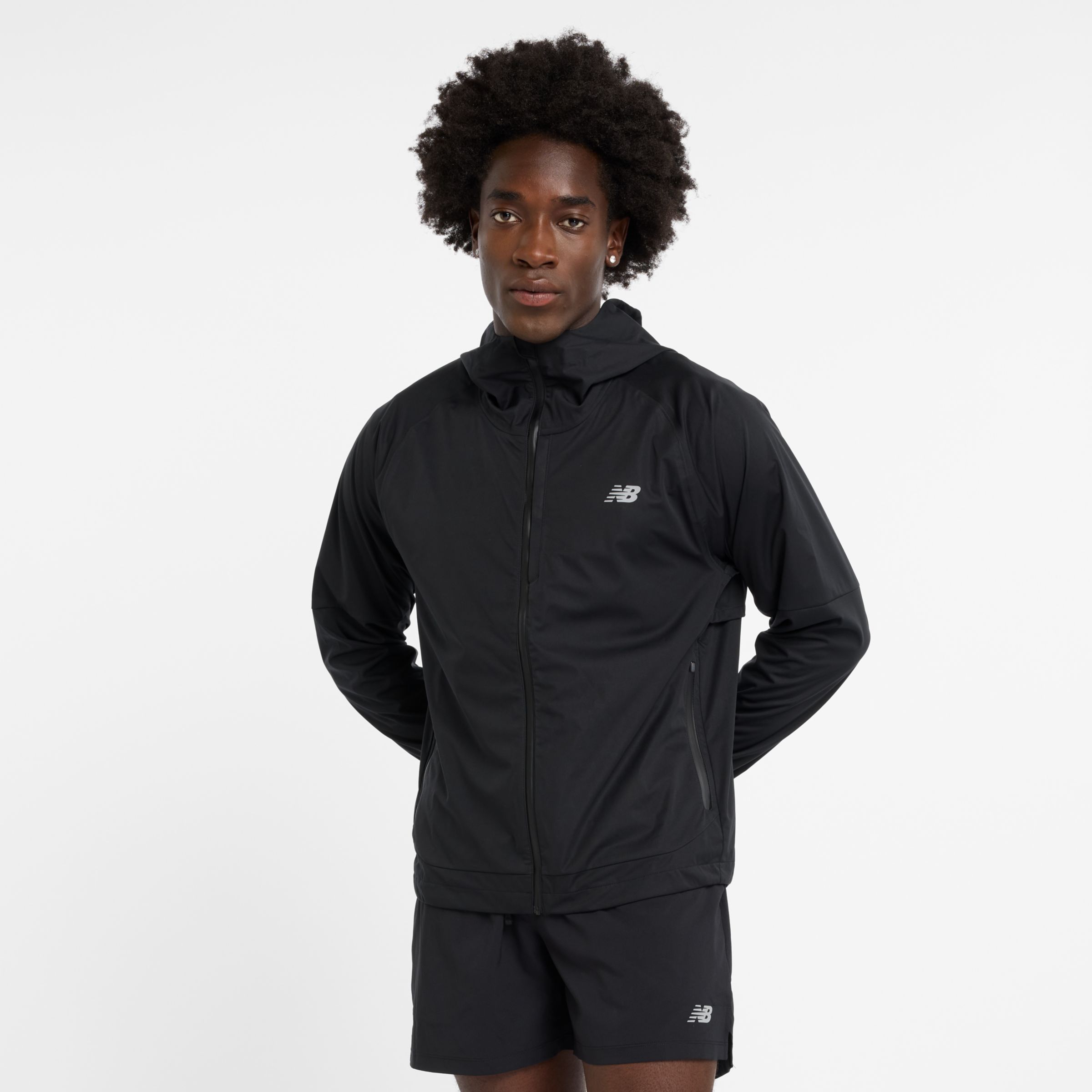 

New Balance Men's Seasonal Premium Jacket Black - Black