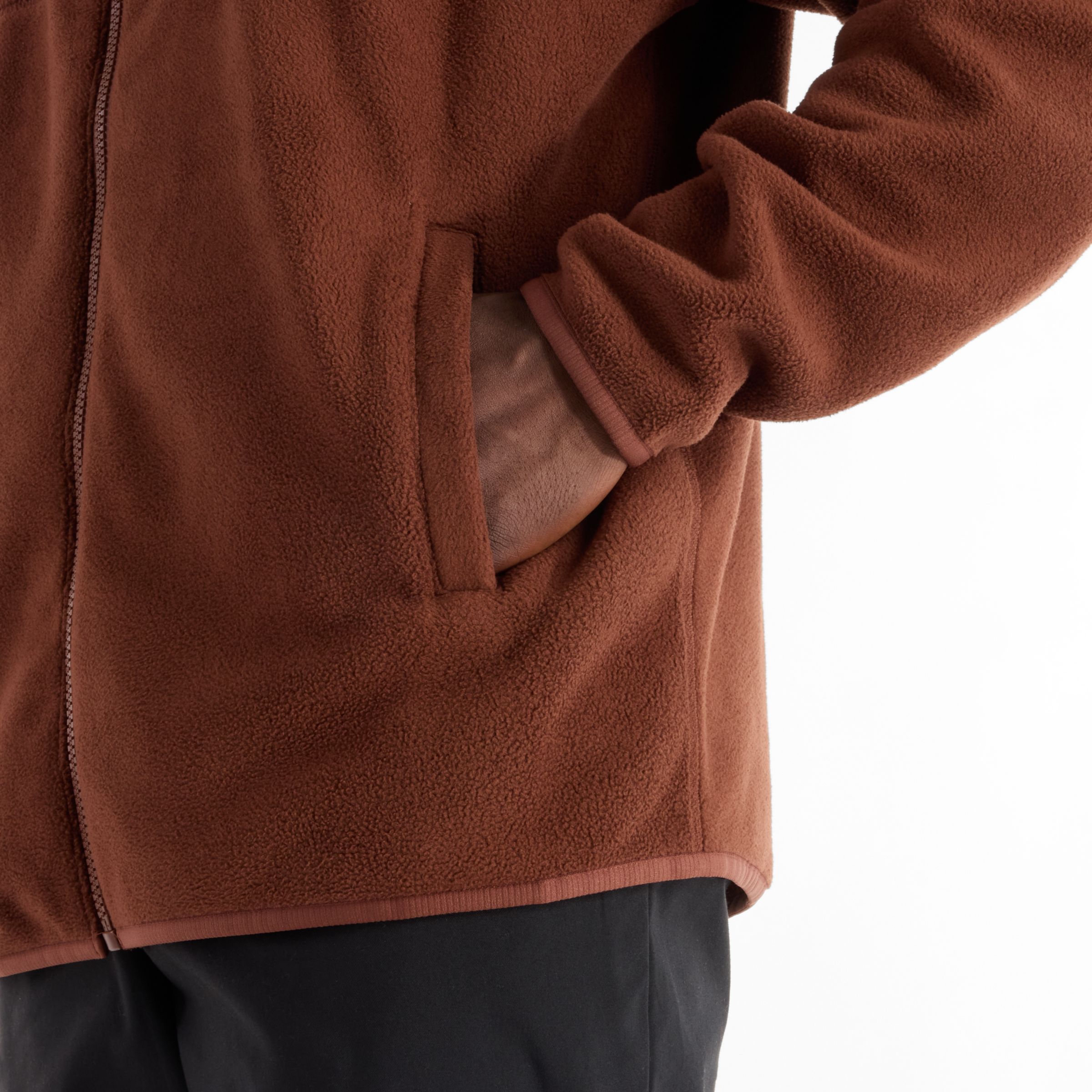 New Balance Polar Fleece Hooded Jacket, MJ43517ROK