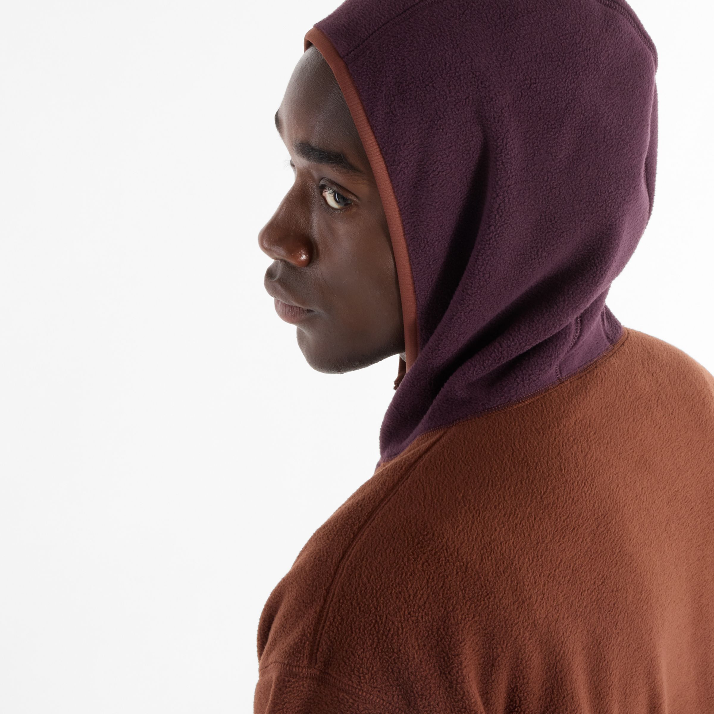 New Balance Polar Fleece Hooded Jacket, MJ43517ROK