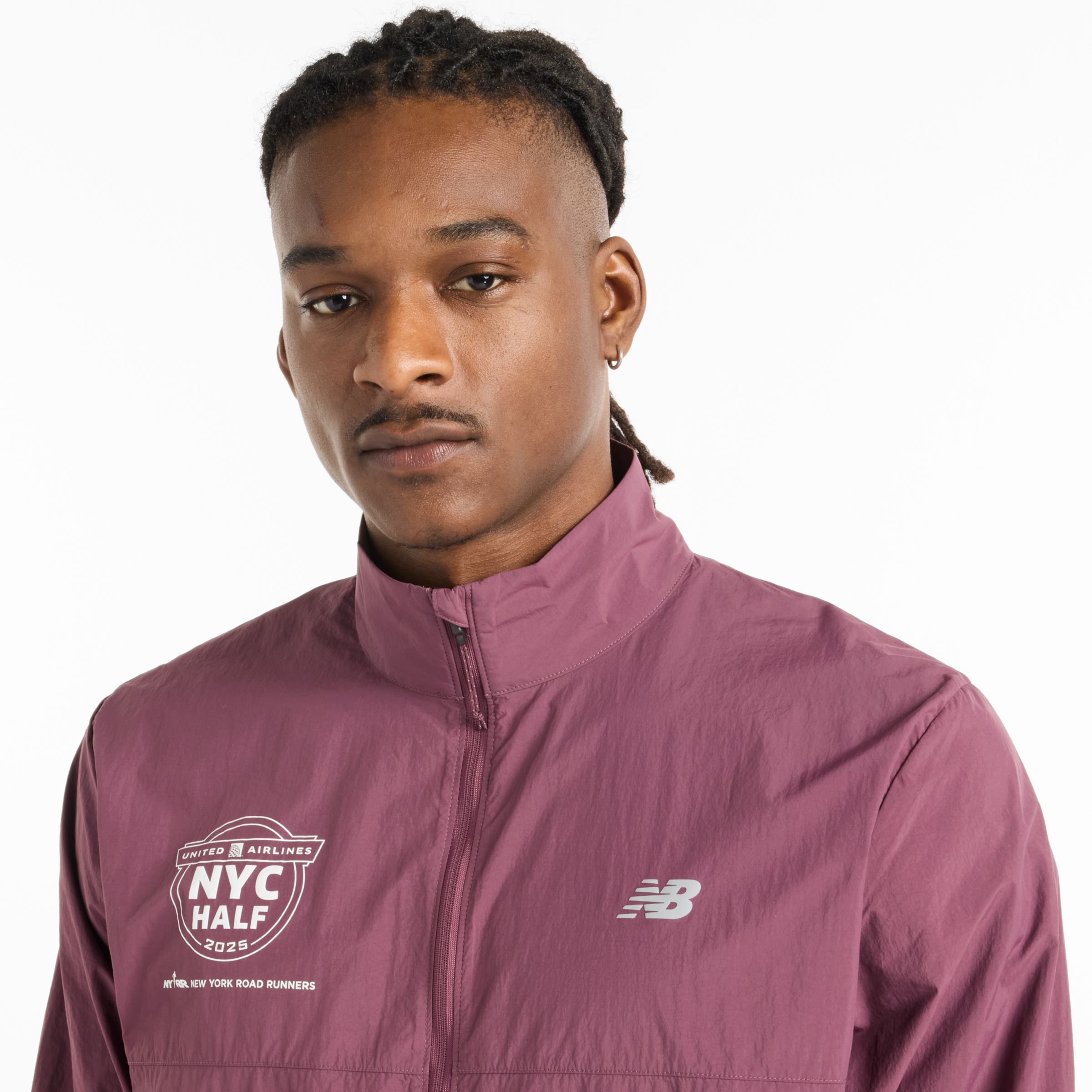 United Airlines NYC Half Athletics Packable Jacket