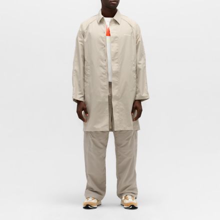 Made in USA Trench Coat, LIGHT MUSHROOM, MJ51540LMR