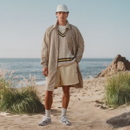 Made in USA Trench Coat, LIGHT MUSHROOM, MJ51540LMR