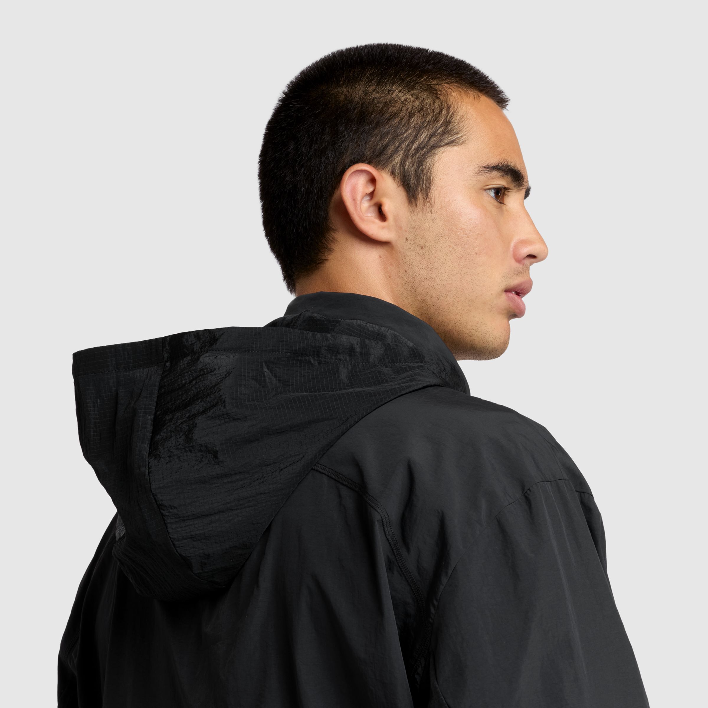 Klutch Men's Crinkle Woven Jacket