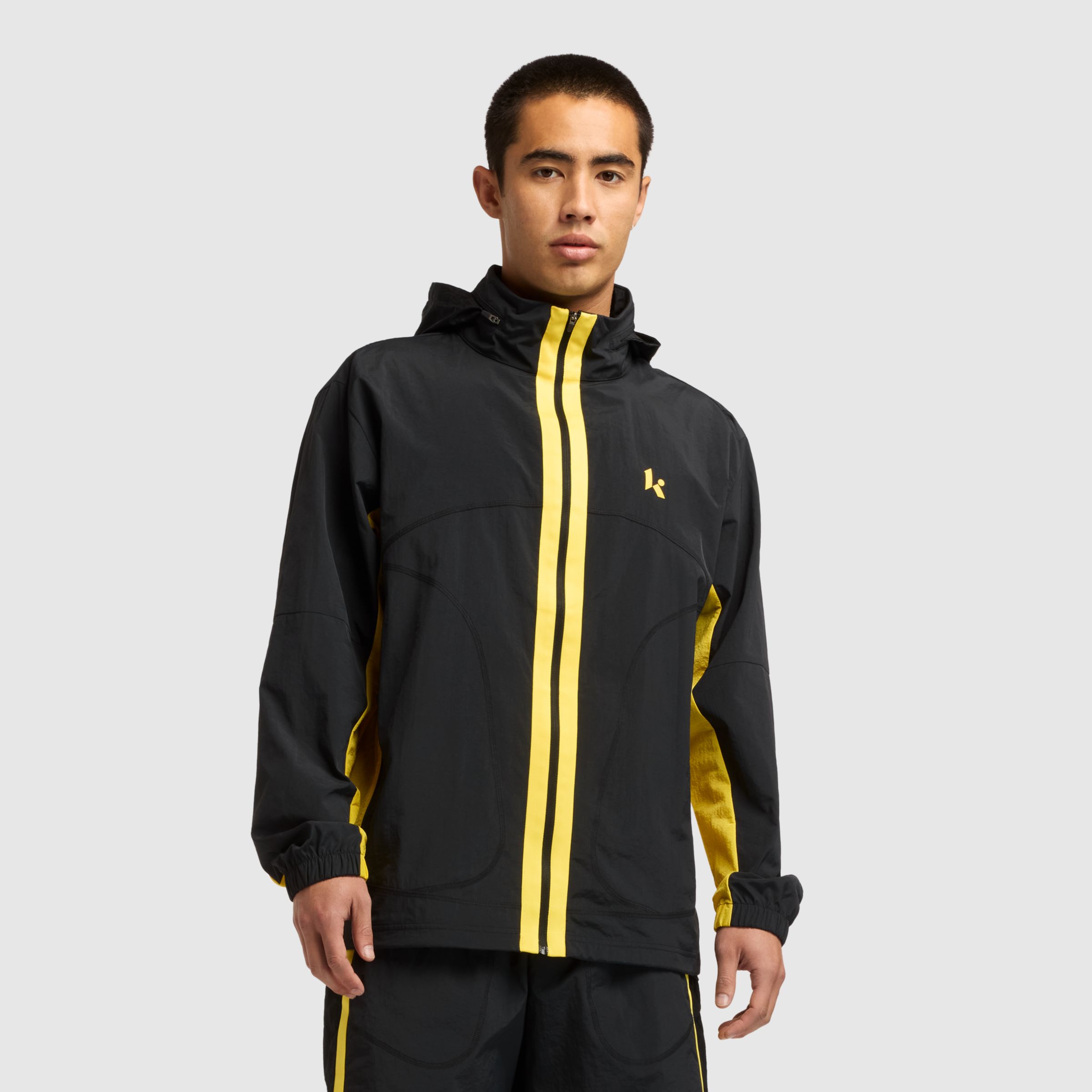 

New Balance Men's Klutch Men's Crinkle Woven Jacket Black - Black