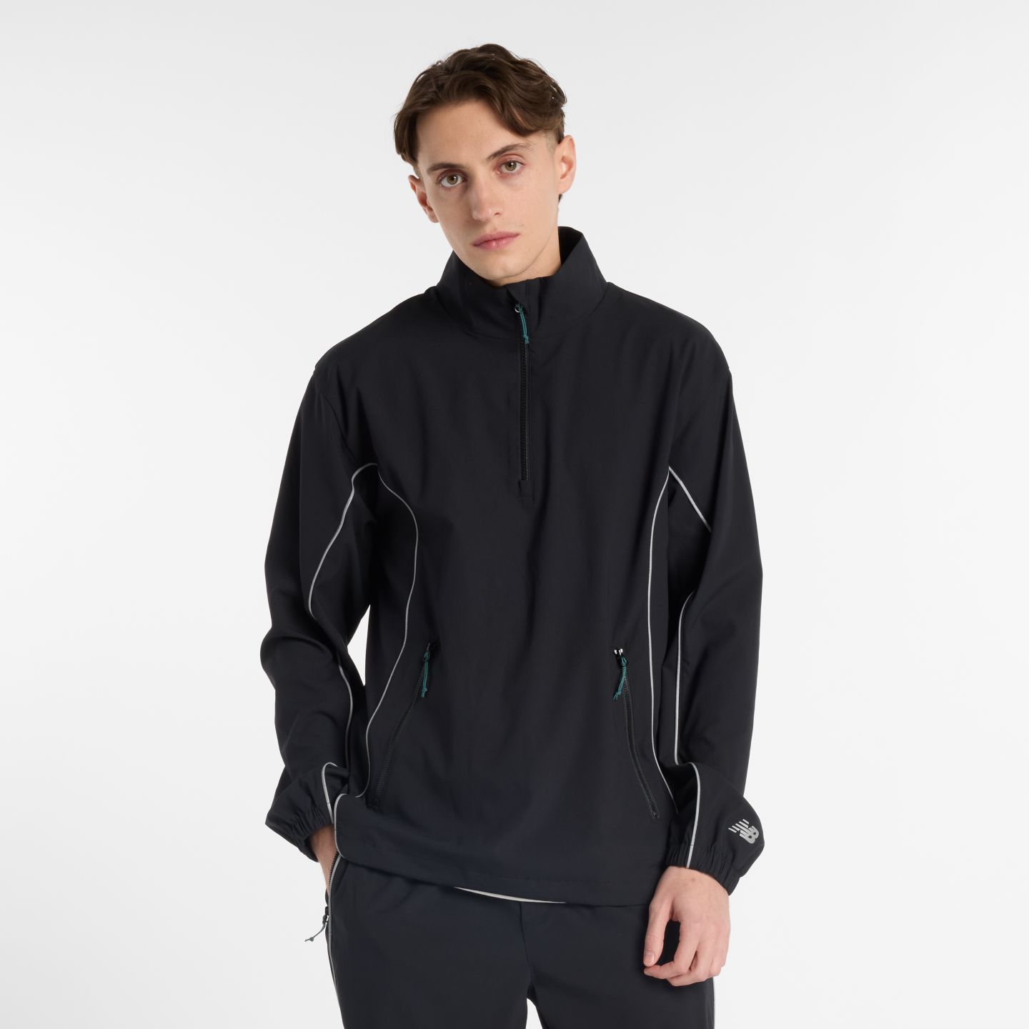 Мужская куртка New Balance Run Energy, цвет: Чёрный — фото 1