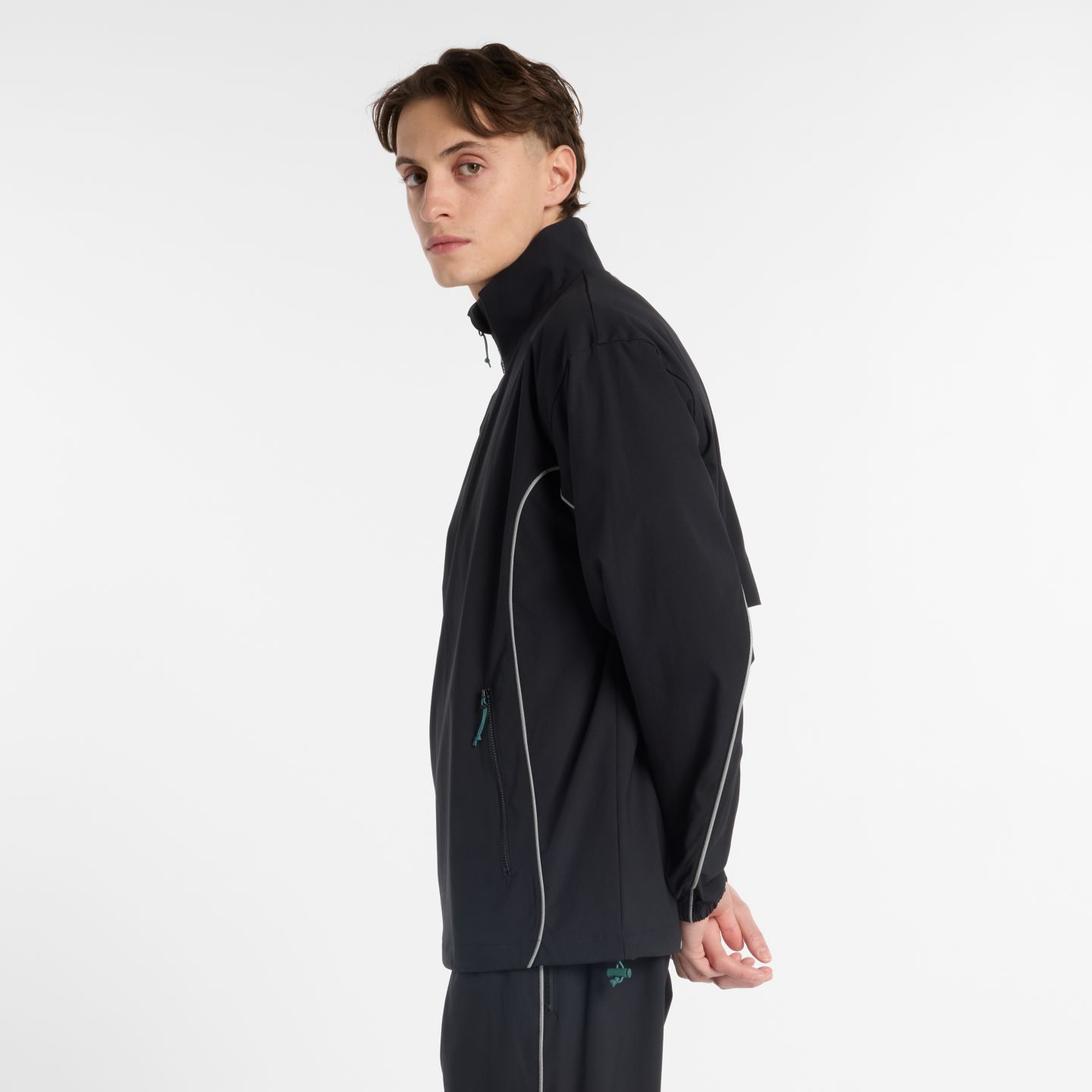 Мужская куртка New Balance Run Energy, цвет: Чёрный — фото 6