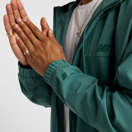 Numeric Woven Full Zip Jacket