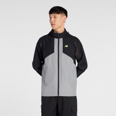 Utility Woven Jacket, BLACK, MJ53607BK