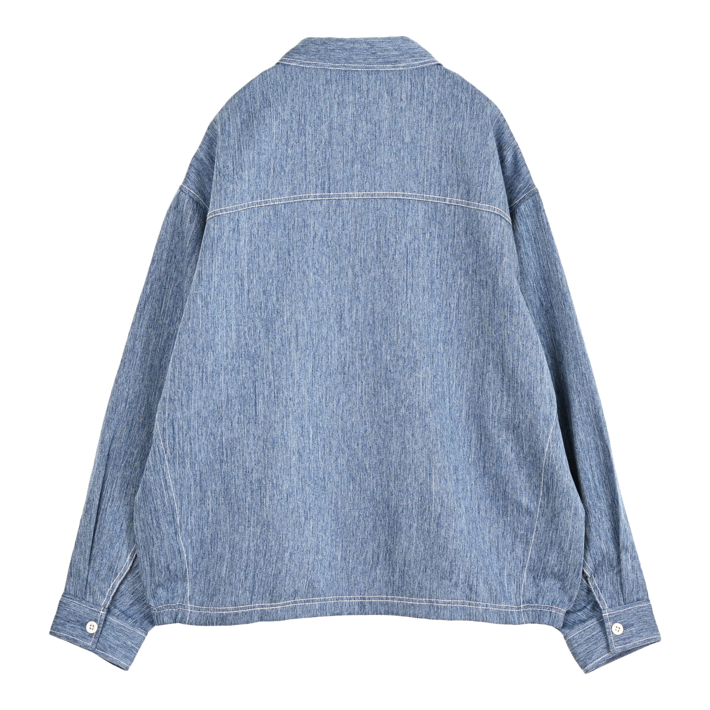 デニムライクスウィングトップジャケット