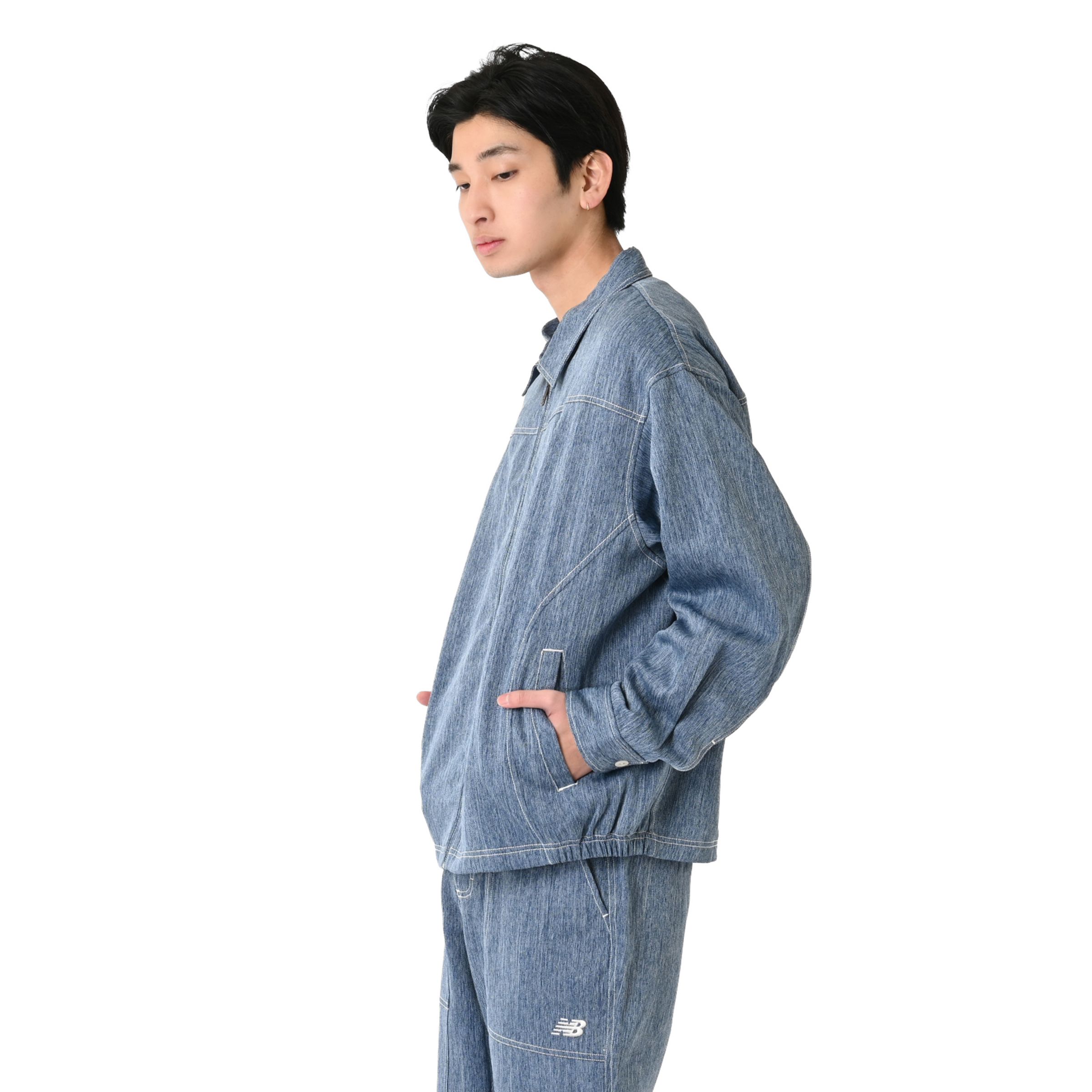 デニムライクスウィングトップジャケット