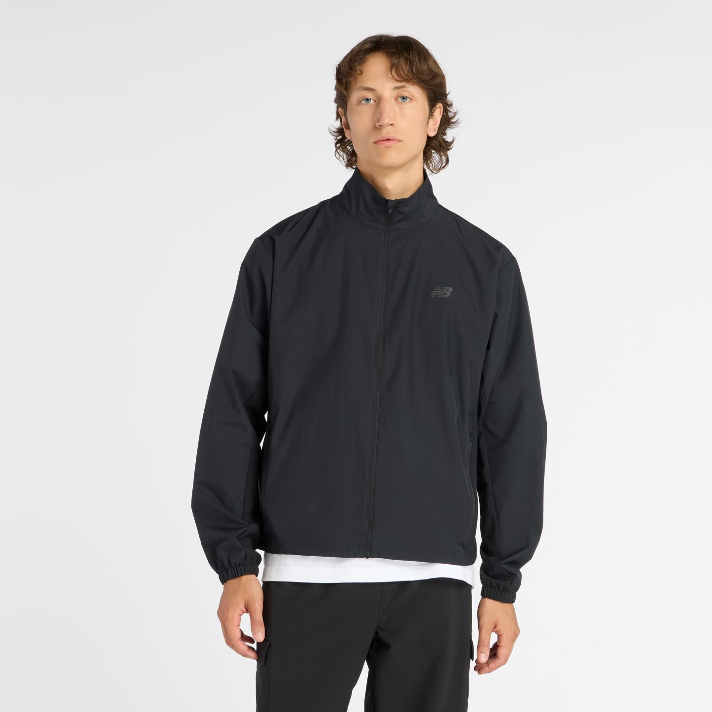 Мужская куртка New Balance Fast Days, цвет: Разноцветный — фото 1