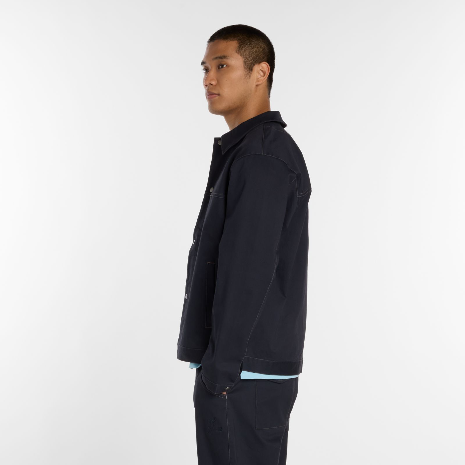 Мужские куртки New Balance Shohei Woven Twill Lined Jacket — фото 4