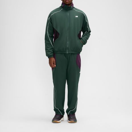 Basketball Colorblocked Woven Jacket