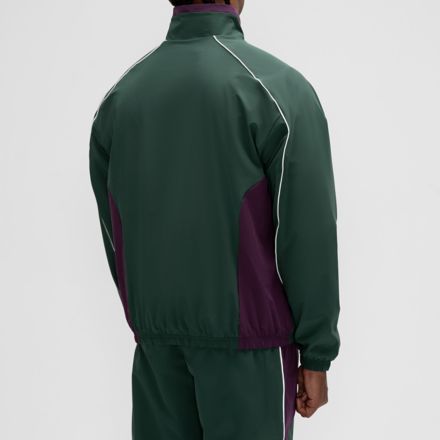 Basketball Colorblocked Woven Jacket