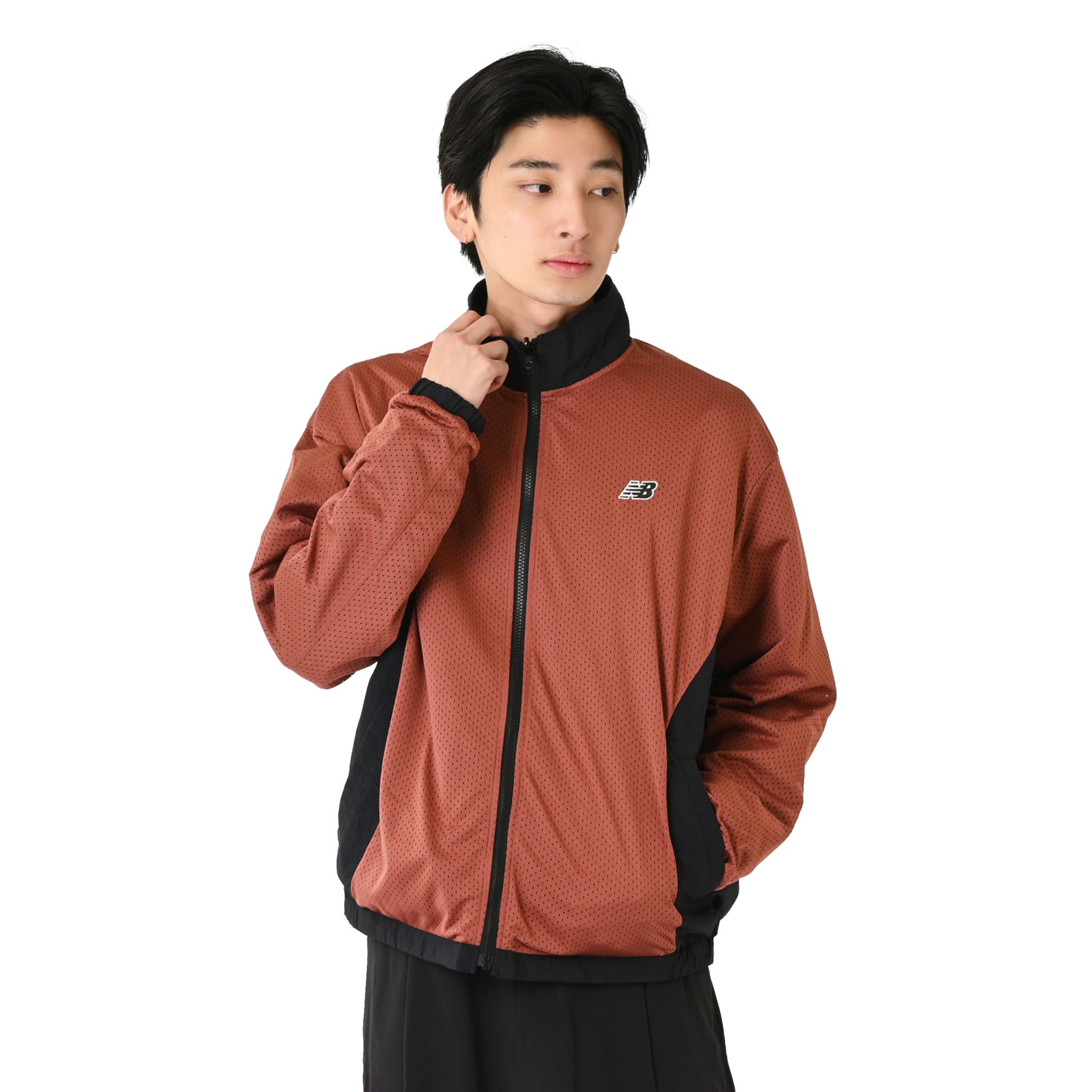 リバーシブルウーブンジャケット