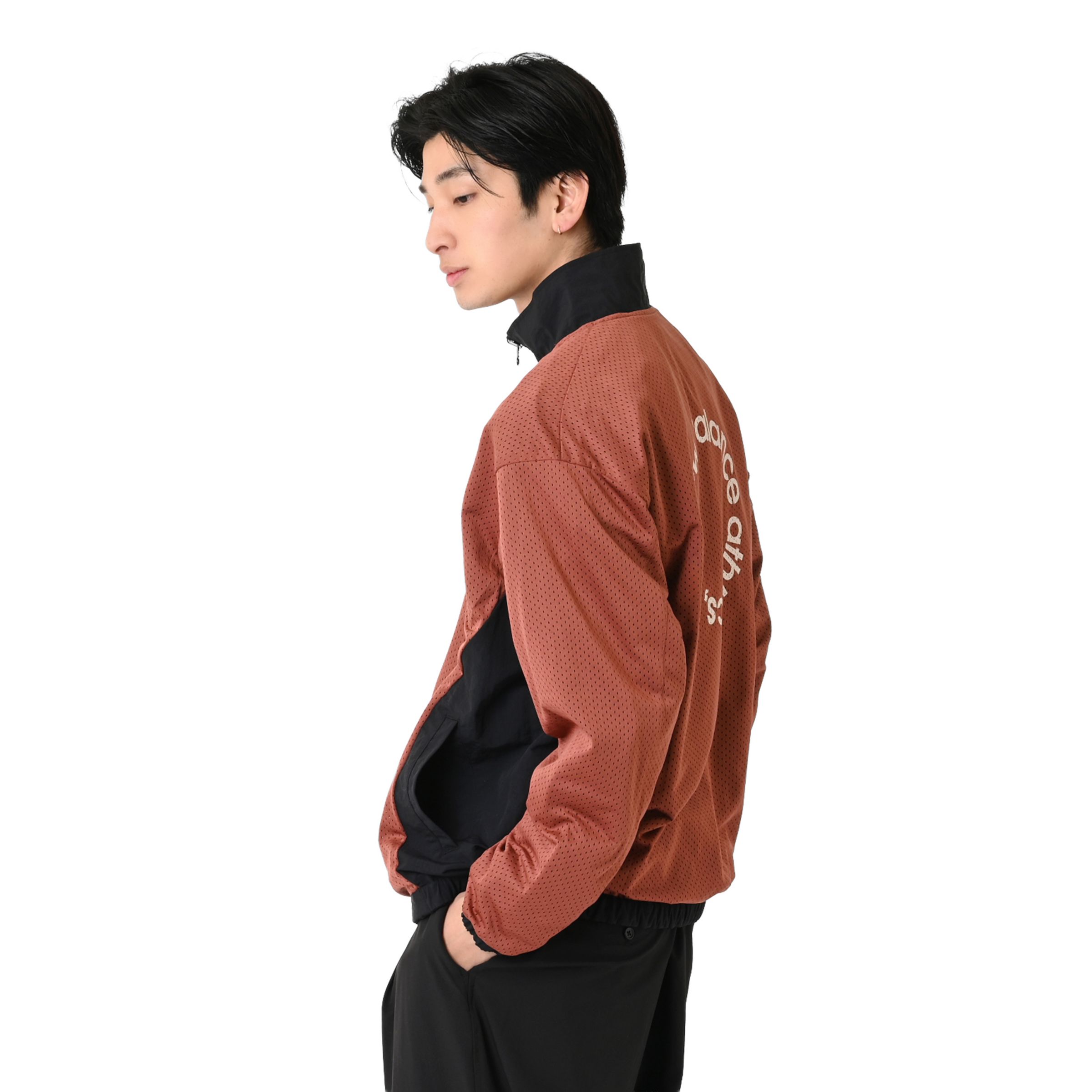 リバーシブルウーブンジャケット